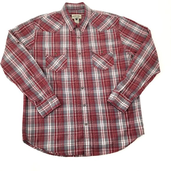 American Rag Other - American Rag Cie Plaid Cowboy Shirt Men's Size L
